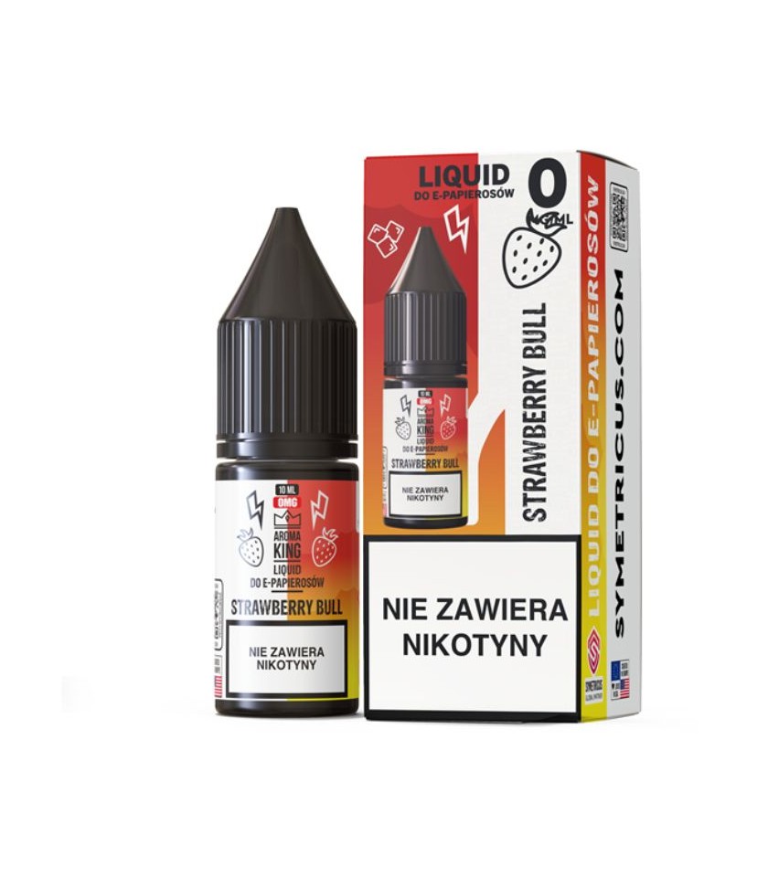 Liquid Strawberry Bull 10 ml bez nikotyny