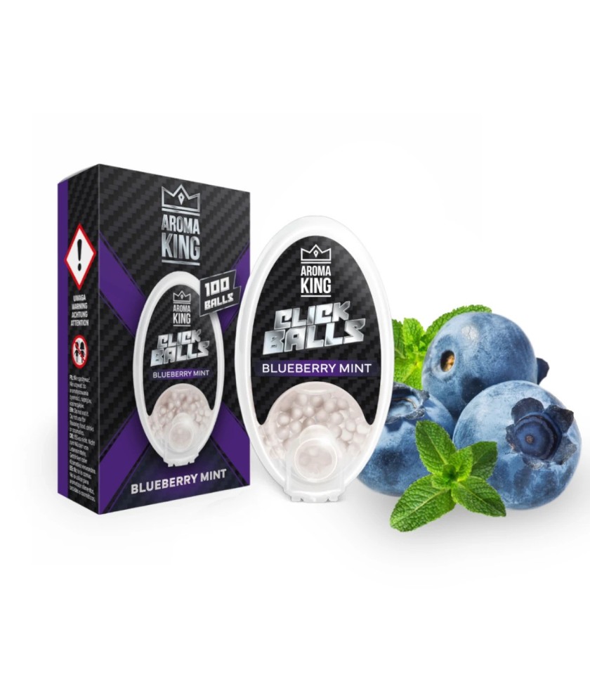 Kapsułki aromatyzujące Blueberry Mint