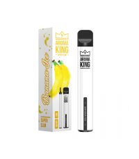 Hookah Super Slim 700 Banana Ice - jednorazówka