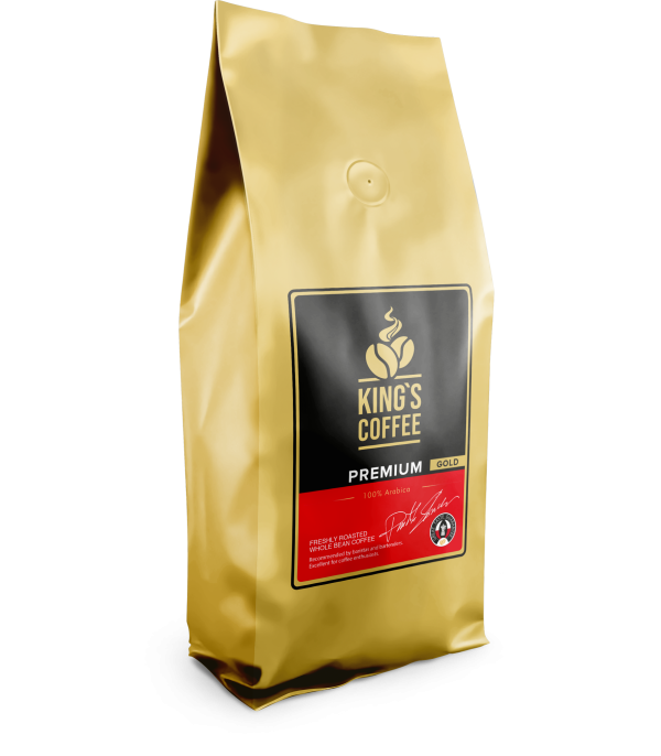 KING'S COFFEE Premium Gold 500 g - kawa Aroma King