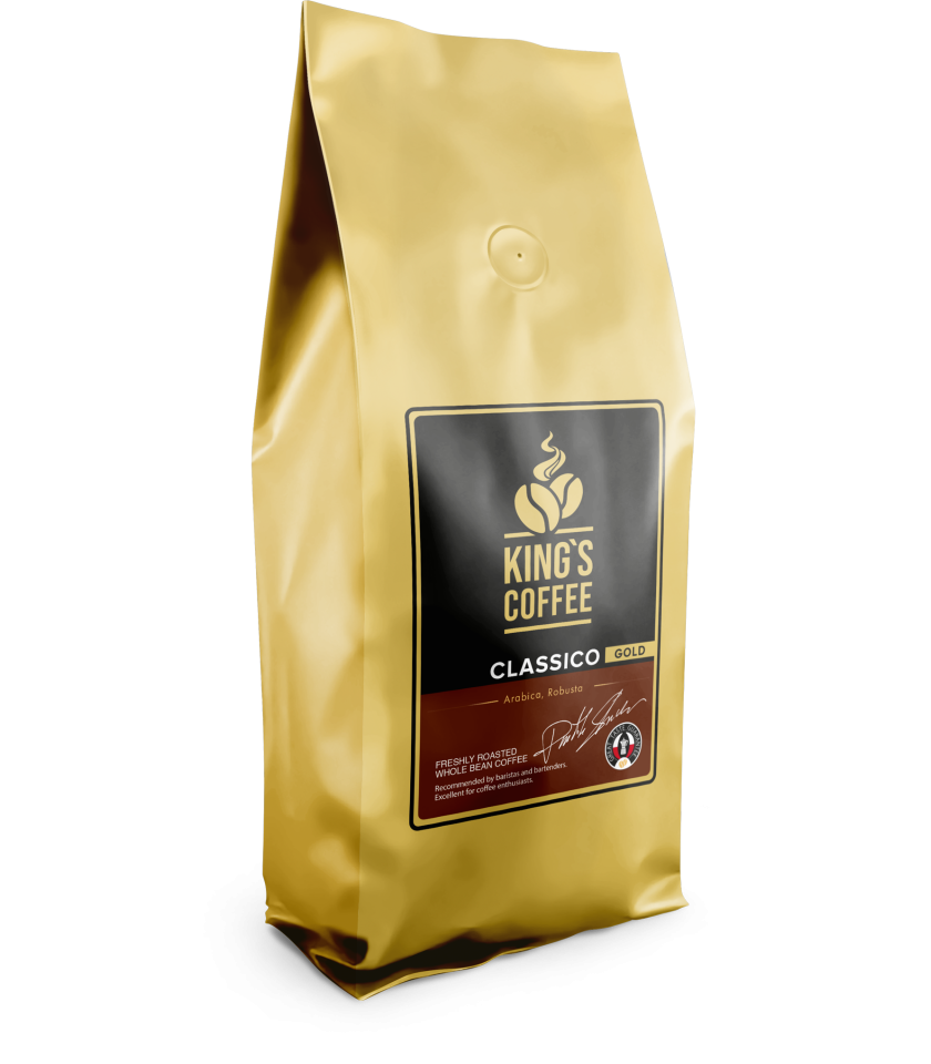KING'S COFFEE Clasico GOLD 500 g - kawa Aroma King